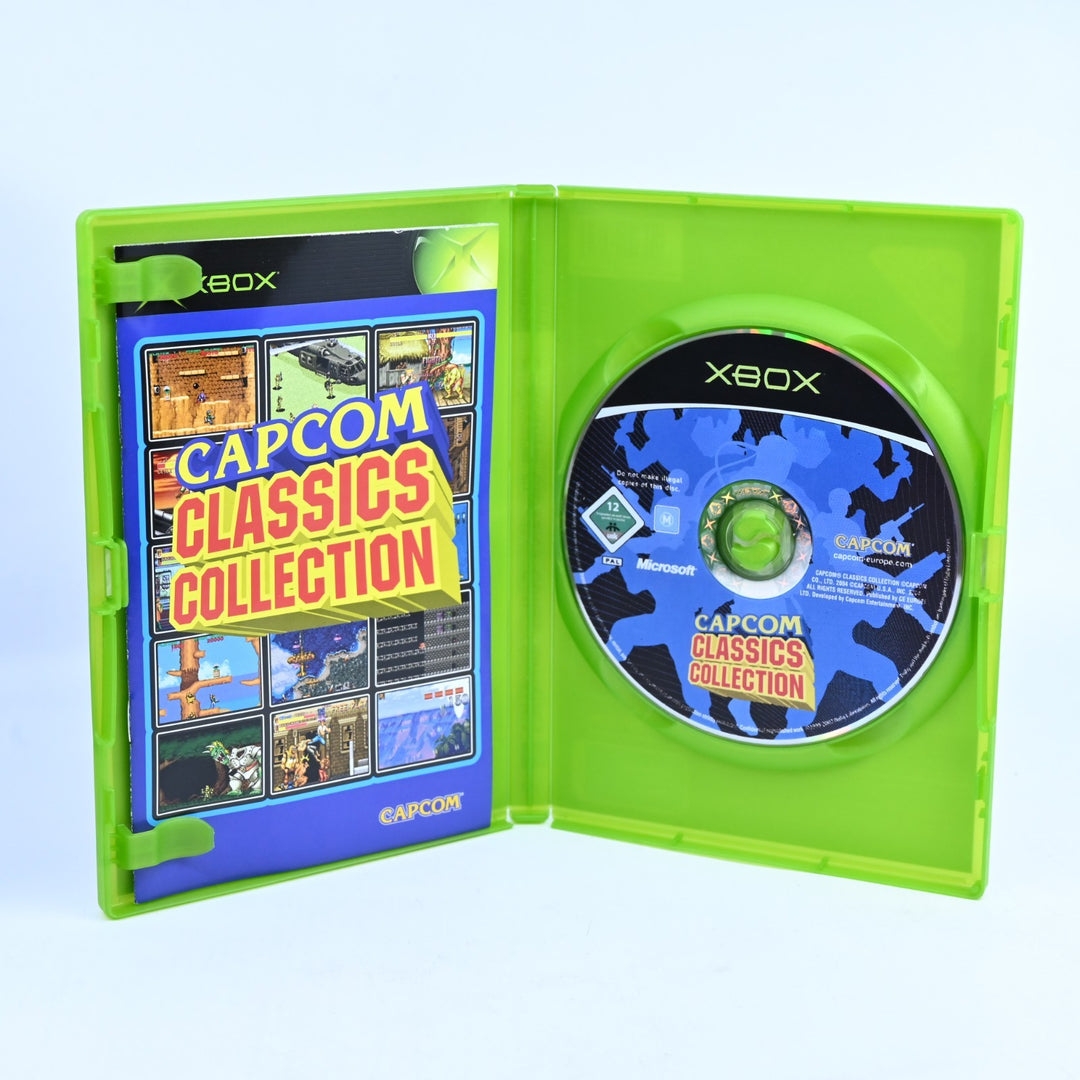 Capcom Classics Collection Vol.1 - Original Xbox Game + Manual - PAL MINT DISC!