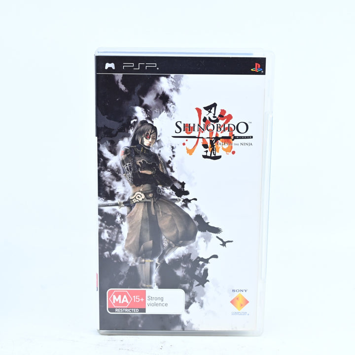Shinobido: Tales of the Ninja - Sony PSP Game + Manual - FREE POST!