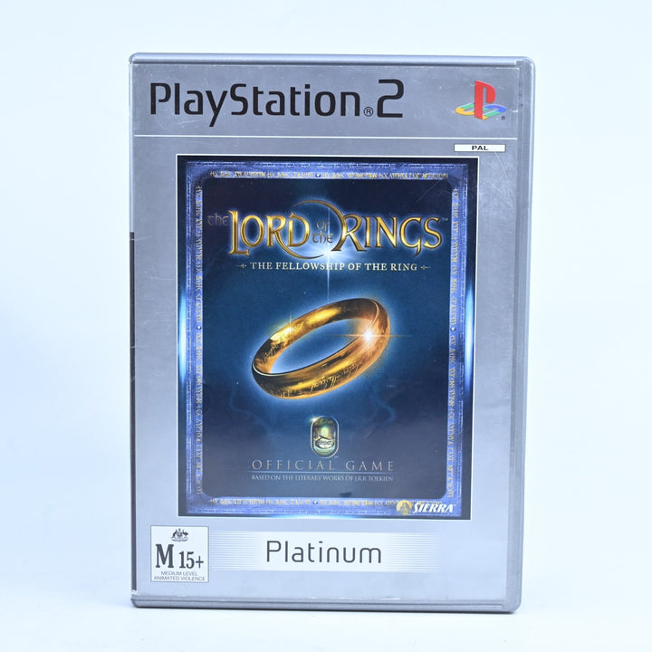The Lord of the Rings: The Fellowship of the Ring - Sony Playstation 2 No Manual
