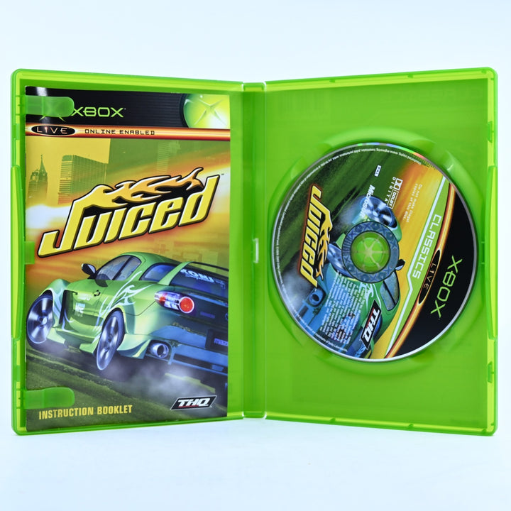 Juiced - Original Xbox Game + Manual - PAL - MINT DISC!
