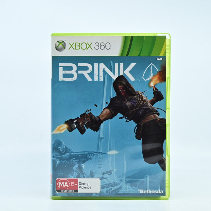 Brink - Xbox 360 Game + Manual - PAL - MINT DISC!