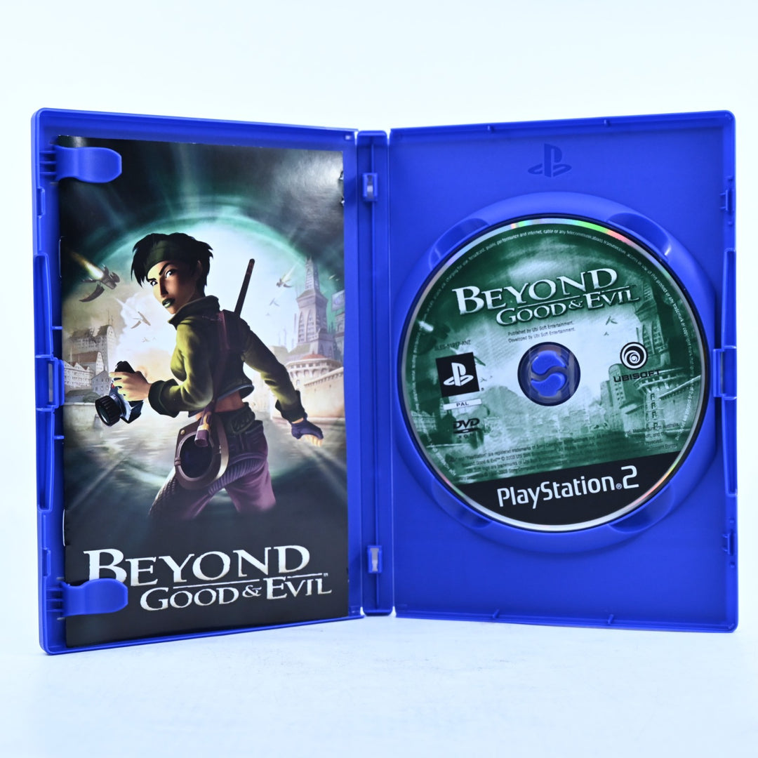 Beyond Good & Evil - Sony Playstation 2 / PS2 Game + Manual - PAL - MINT DISC!