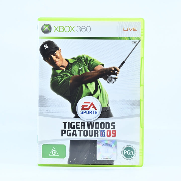 Tiger Woods PGA Tour 09 - Xbox 360 Game + Manual - PAL