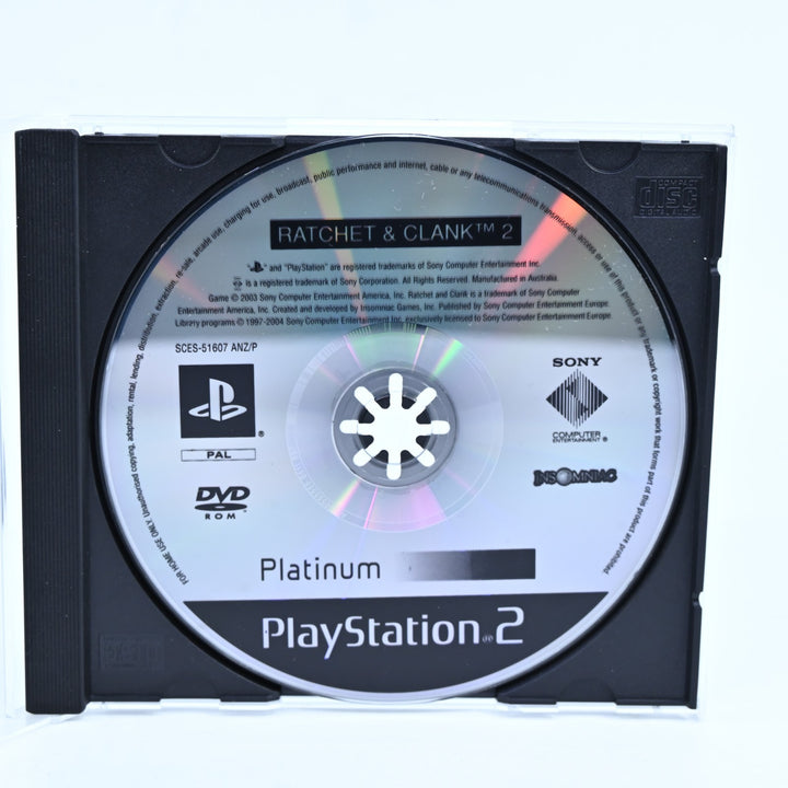 Ratchet & Clank 2: Locked and Loaded - PS2 Game - Disc Only - PAL - MINT DISC!