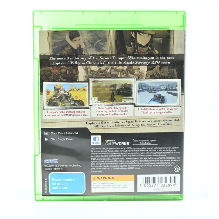Valkyria Chronicles 4 - Xbox One Game - PAL - FREE POST!