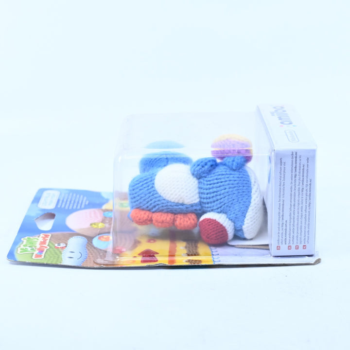SEALED! Light-Blue Yarn Yoshi Amiibo - Yoshi&