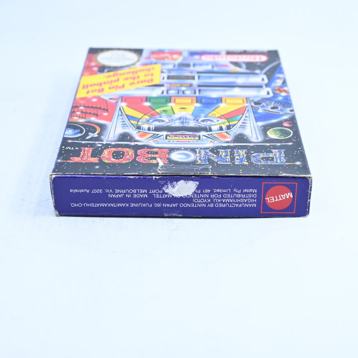 Pin Bot - Nintendo Entertainment System / NES Boxed Game - PAL - FREE POST!