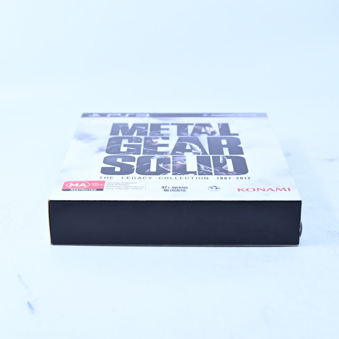 Metal Gear Solid: The Legacy Collection - Sony Playstation 3 / PS3 Game + Manual