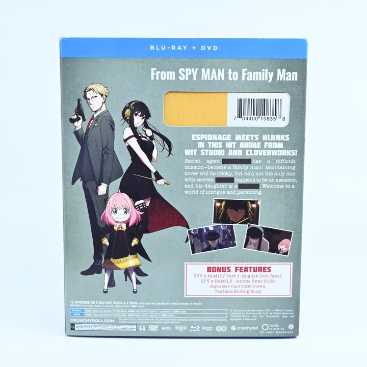 Spy x Family - Season 1 Part 1 - Region B - Anime Blu-ray