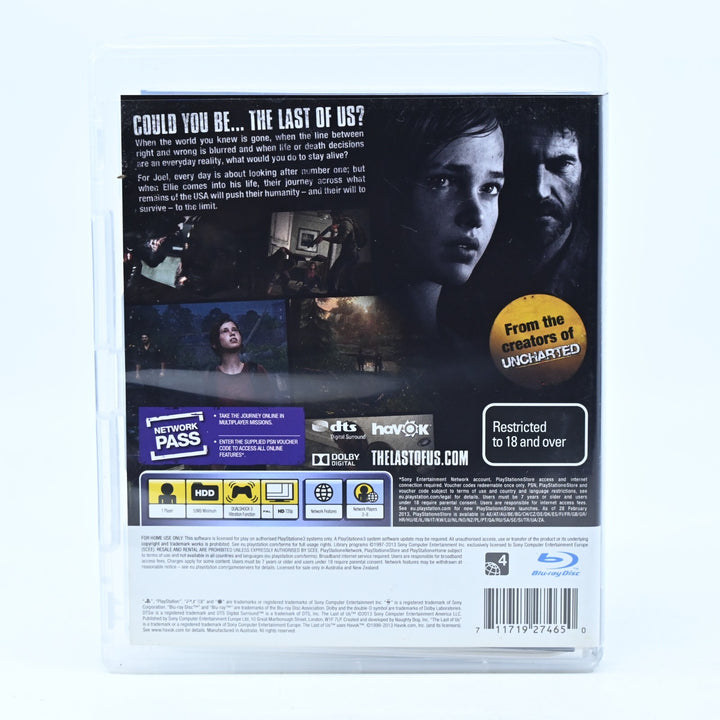 The Last of Us - Sony Playstation 3 / PS3 Game - FREE POST!