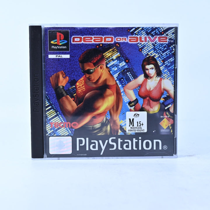Dead or Alive - Sony Playstation 1 / PS1 Game + Manual - PAL - MINT DISC!