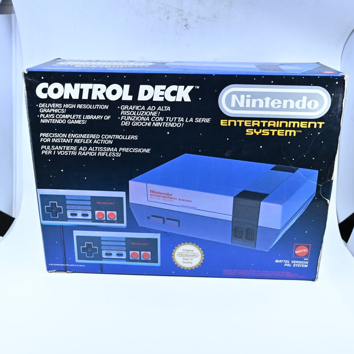NES Control Deck - Nintendo Entertainment System / NES Boxed Console - PAL