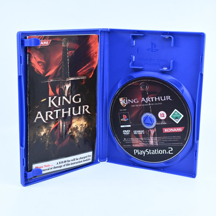 King Arthur: The Truth Behind the Legend - PS2 Game + Manual - PAL - Ex-Rental
