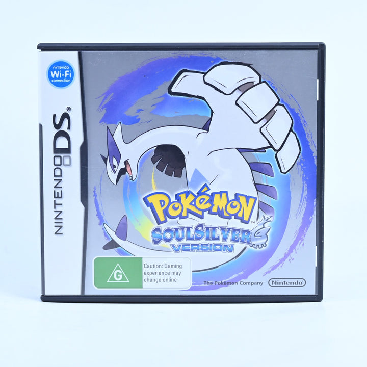 Pokemon SoulSilver - Nintendo DS Game - PAL + Manual - FREE POST! Soul Silver!