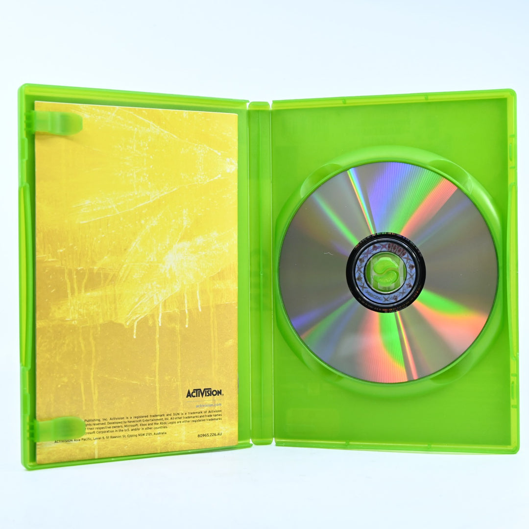 Gun - Original Xbox Game + Manual - PAL - MINT DISC!