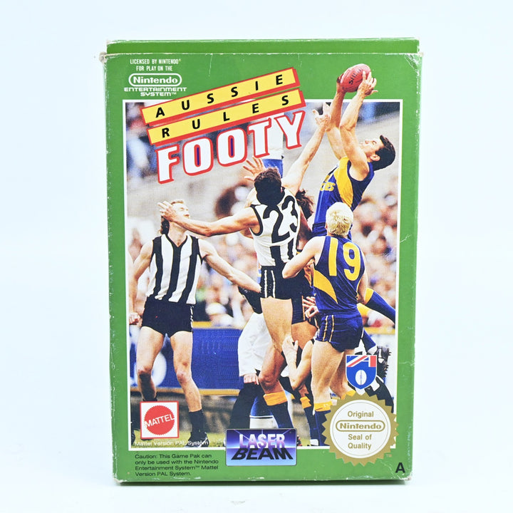 Aussie Rules Footy - Nintendo Entertainment System / NES Boxed Game - PAL