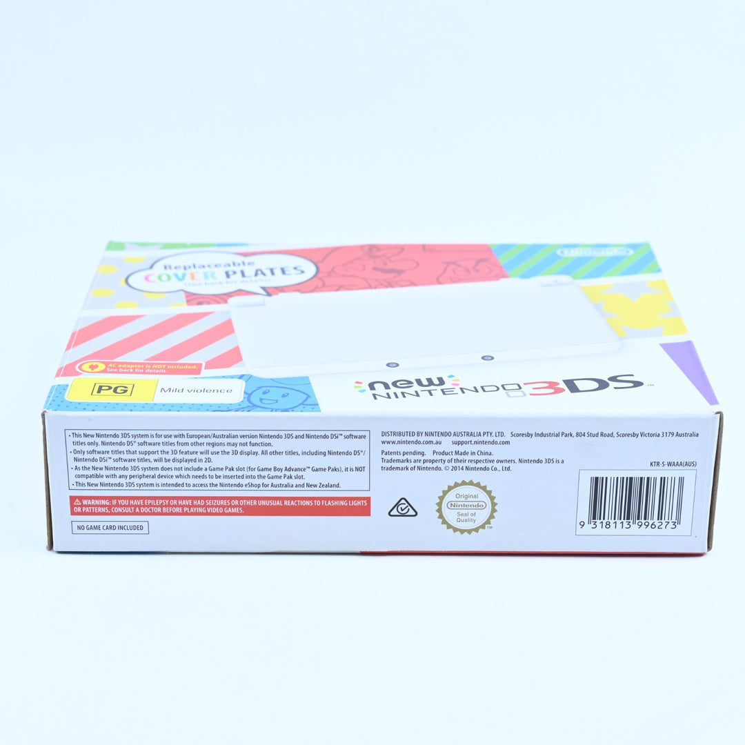 White - 'New' Nintendo 3DS Boxed Console - KTR-001 - PAL - FREE POST!