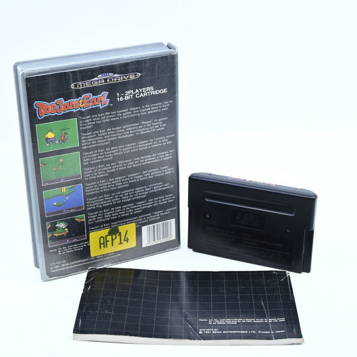 Toe Jam & Earl - Sega Mega Drive Game - PAL - FREE POST!