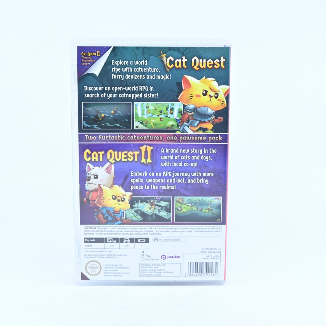 Cat Quest + Cat Quest II: Pawsome Pack - Nintendo Switch Game - FREE POST!