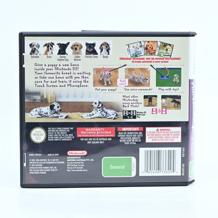 Nintendogs: Dalmatian & Friends - Nintendo DS Game - PAL - FREE POST!