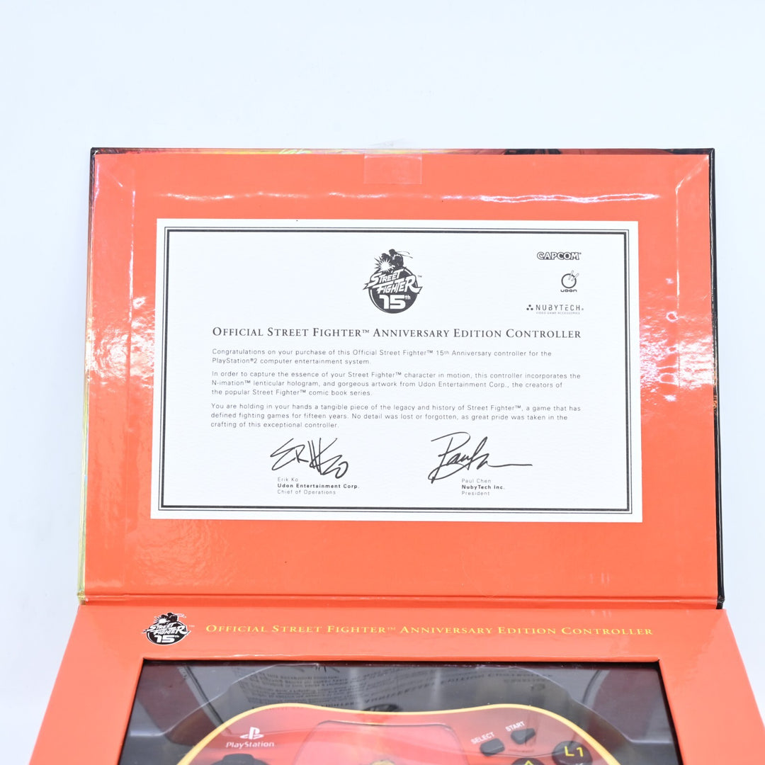 Street Fighter 15th Anniversary Ken Controller - Playstation 2 / PS2 Accessory