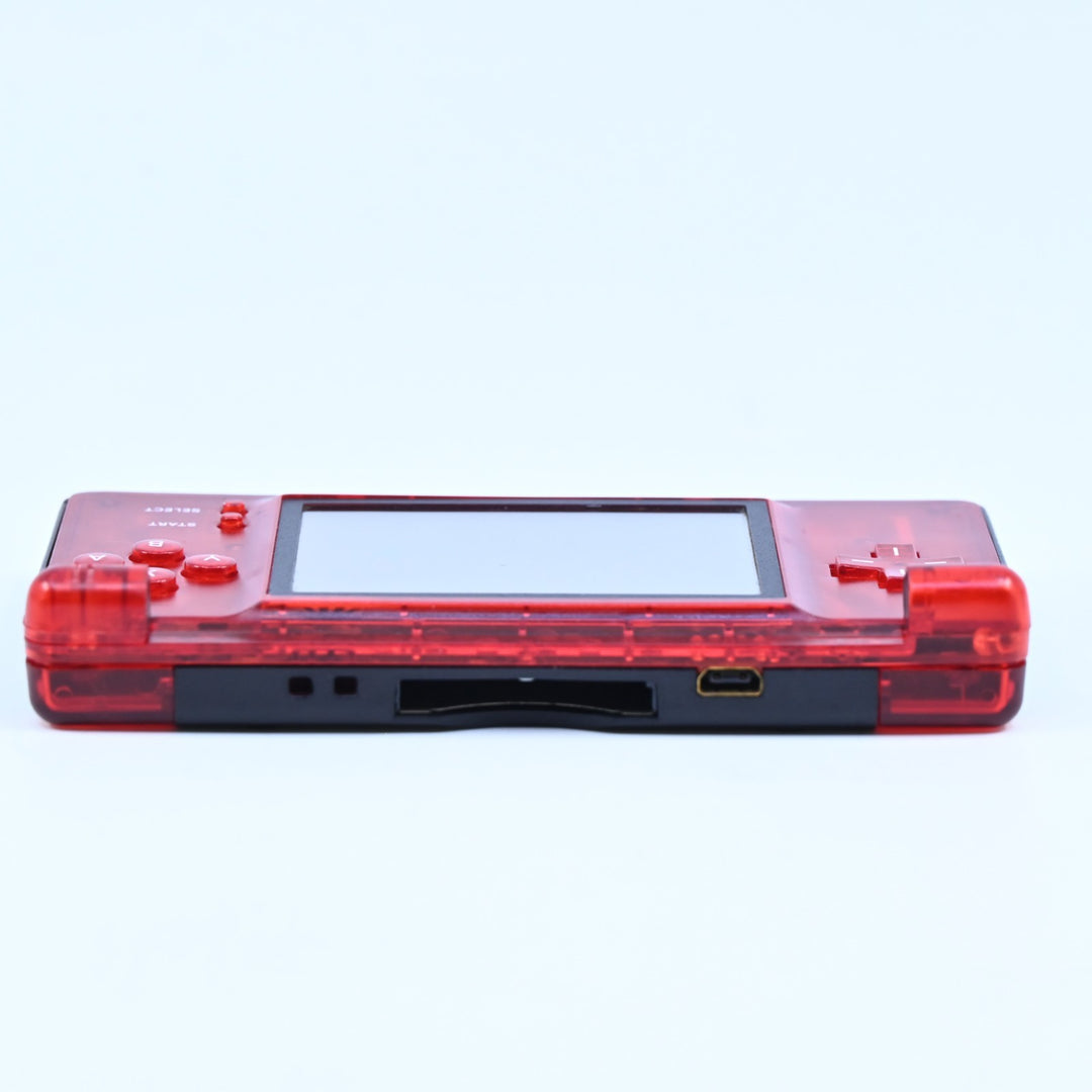 Red/Black - Custom Gameboy Macro - Nintendo Gameboy Advance / GBA Console - PAL