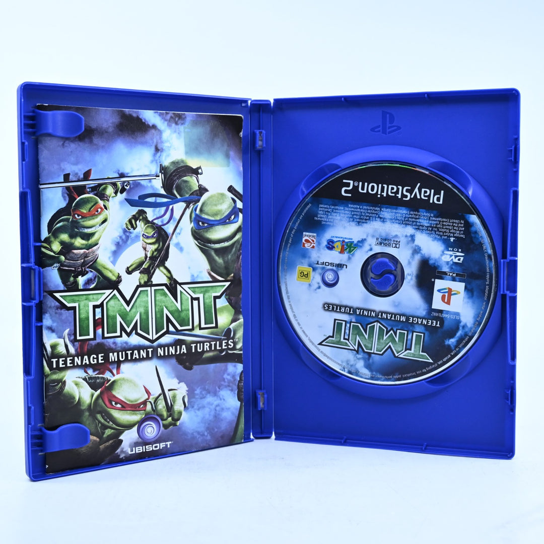 TMNT: Teenage Mutant Ninja Turtles - Sony Playstation 2 / PS2 Game + Manual