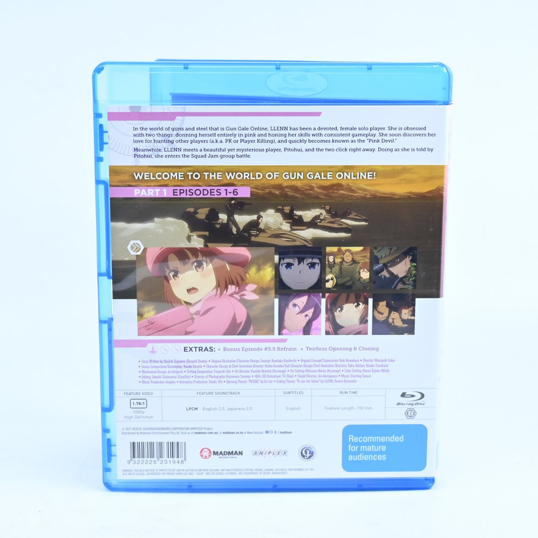 Sword Art Online Alternative: Gun Gale Online - Part 1 - Region B Anime Blu-ray