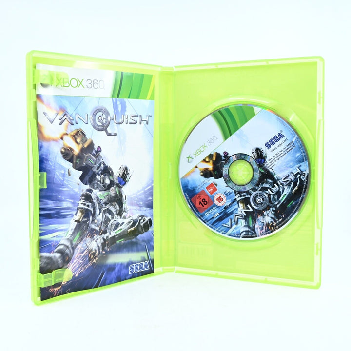 Vanquish w Holographic Sleeve - Xbox 360 Game + Manual - PAL - NEAR MINT DISC!