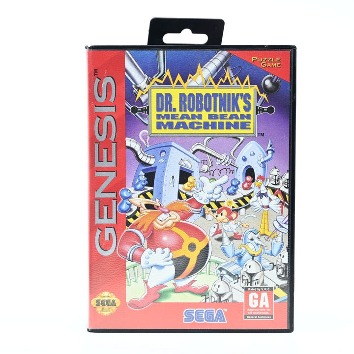 Dr. Robotnik's Mean Bean Machine - Sega Mega Drive Game / Sega Genesis