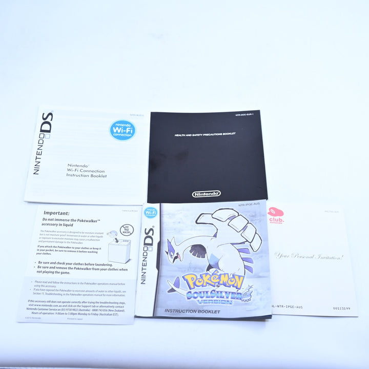 Pokemon SoulSilver - Nintendo DS Game - PAL + Manual - FREE POST! Soul Silver!
