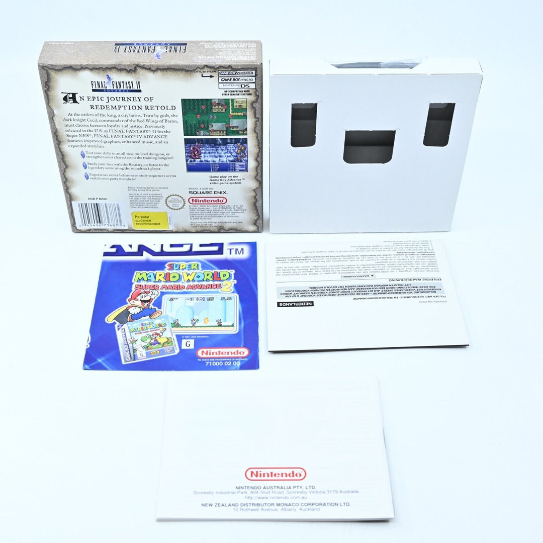 Final Fantasy IV Advance - Nintendo Gameboy Advance / GBA Boxed Game - PAL