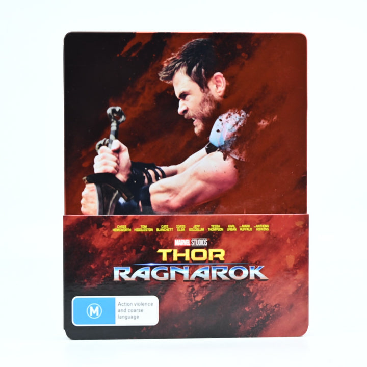 Thor: Ragnarok - Limited Edition Steelbook - Region Free - Blu-ray - MINT DISC!