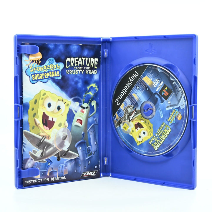 Spongebob Squarepants Creature from the Krusty Krab Sony Playstation 2/ PS2 Game