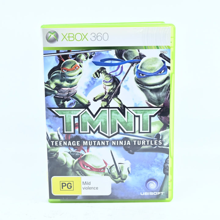 TMNT Teenage Mutant Ninja Turtles - Xbox 360 Game + Manual - PAL - MINT DISC!