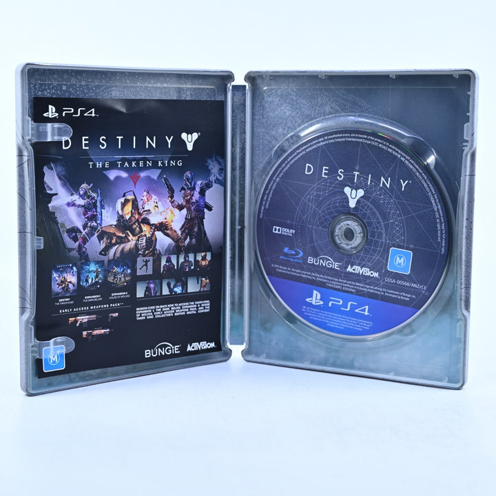 Destiny: The Taken King - Steelbook - Sony Playstation 4 / PS4 Game - MINT DISC!