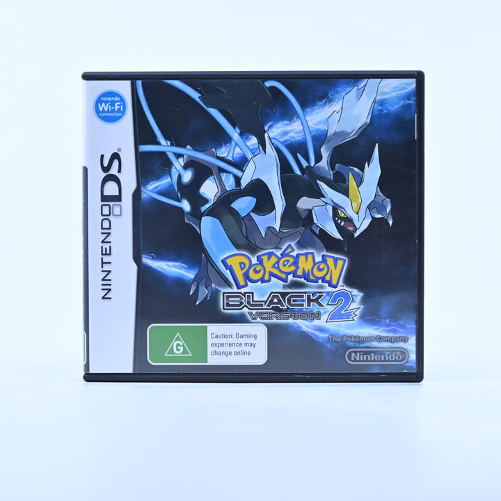 Pokemon Black 2 - Nintendo DS Game - PAL + Manual - FREE POST!