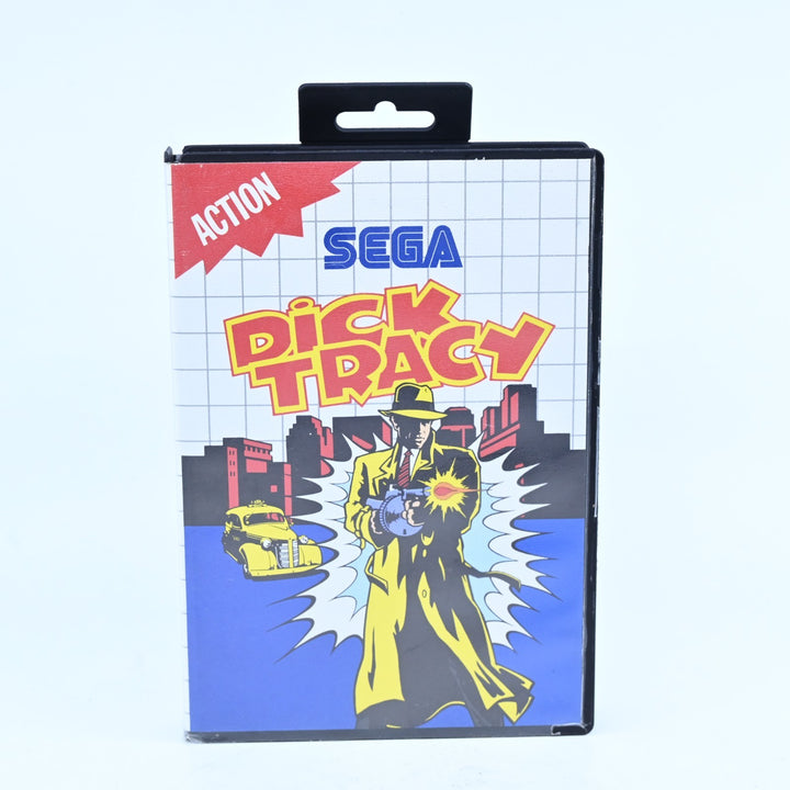 Dick Tracy - Sega Master System Game + Manual - PAL - FREE POST!