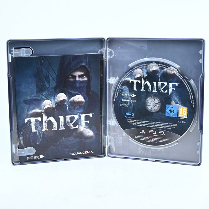 Thief + Steelbook - Sony Playstation 3 / PS3 Game + Manual - FREE POST!