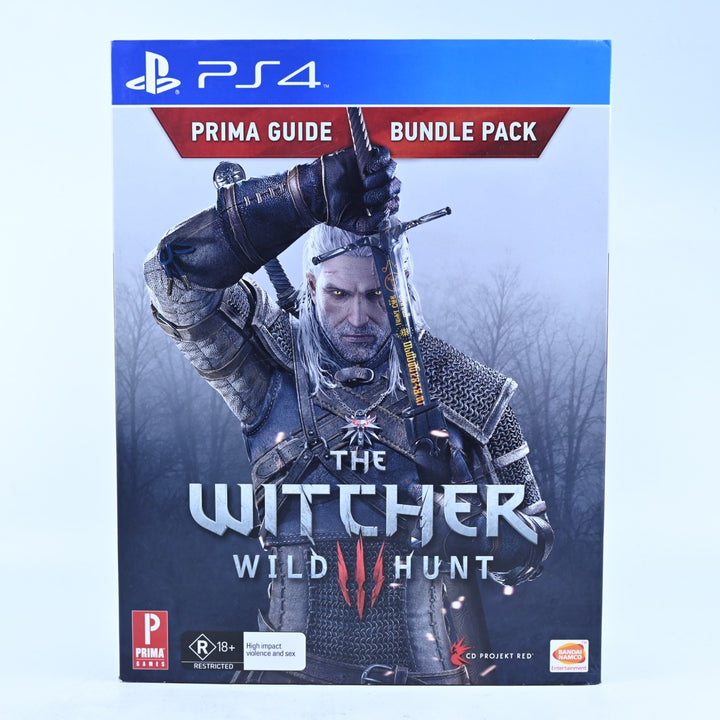 The Witcher III: Wild Hunt Prima Guide Bundle Pack - Playstation 4 / PS4 Game