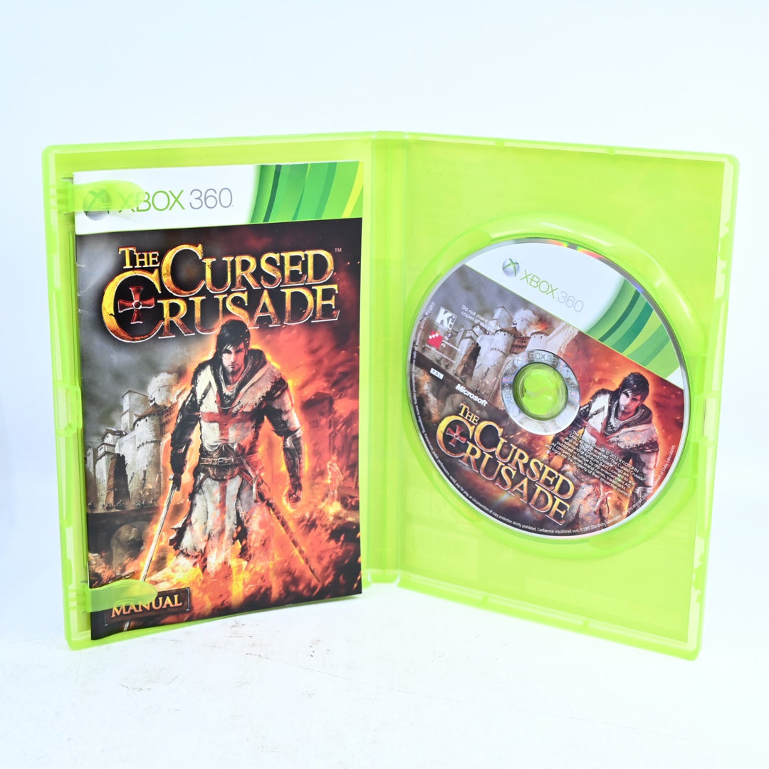 The Cursed Crusade - 100% Uncut - Xbox 360 Game + Manual - PAL - MINT DISC!