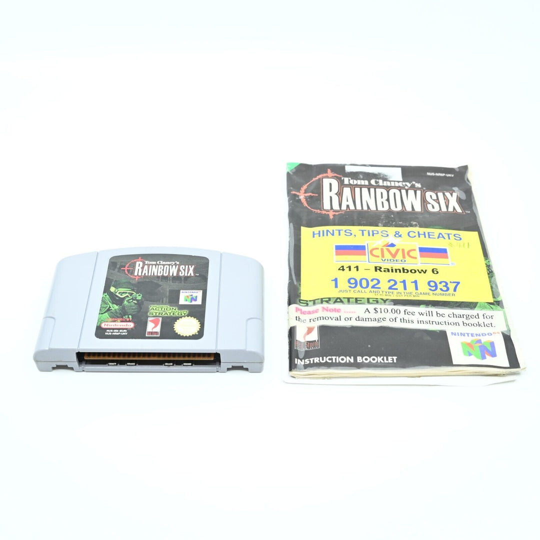 Tom Clancy's Rainbow Six - N64 / Nintendo 64 Boxed Game - PAL - FREE POST!