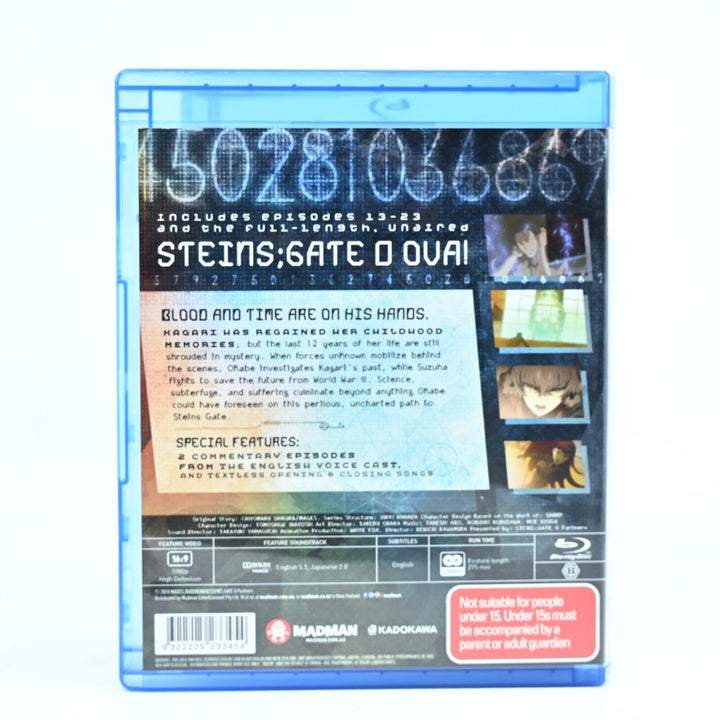 Steins Gate 0 - Part 2 - Region B - Blu-ray - MINT DISCS! Anime AUS