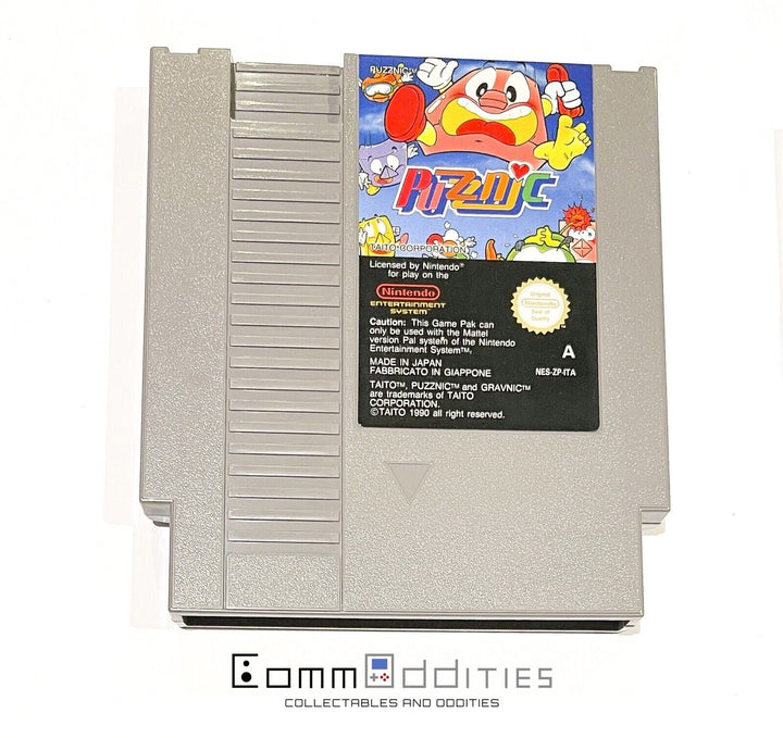 LIKE NEW! Puzznic - Nintendo Entertainment System / NES Game - PAL - FREE POST!