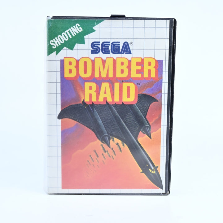 Bomber Raid - Sega Master System Game + Manual - PAL - FREE POST!