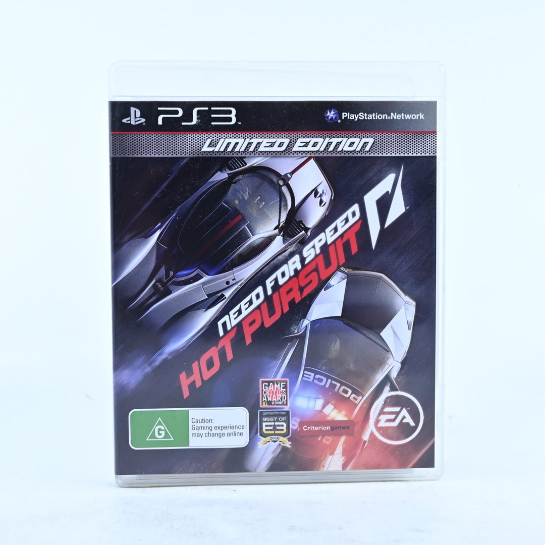 Need for Speed: Hot Pursuit - Limited Edition - PS3 Game + Manual - MINT DISC!