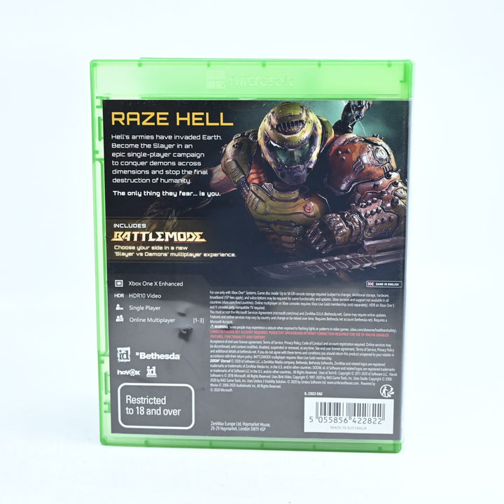 Doom Eternal - Xbox One Game - PAL - FREE POST!