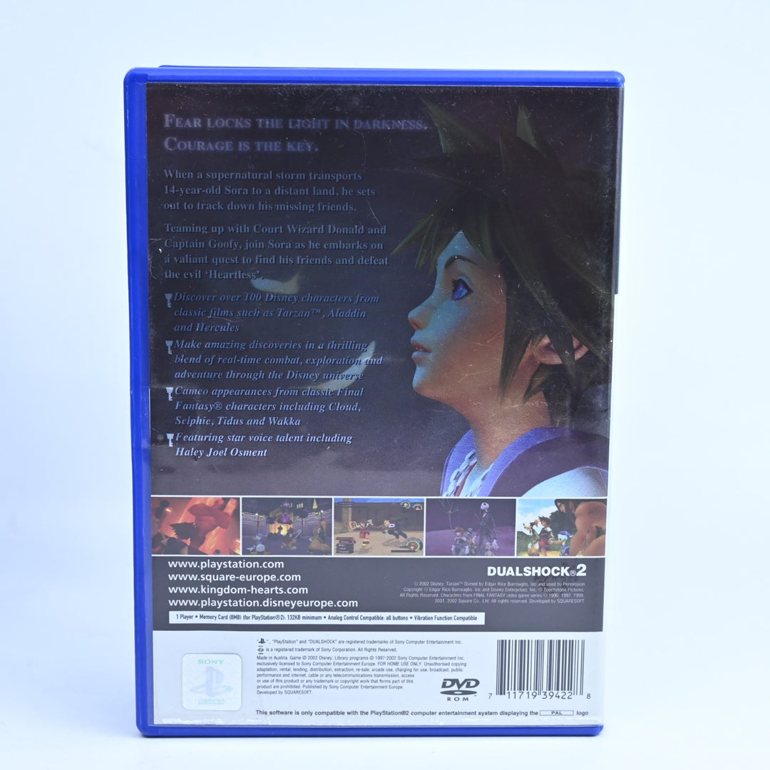 Kingdom Hearts - Sony Playstation 2 / PS2 Game + Manual - PAL - MINT DISC!