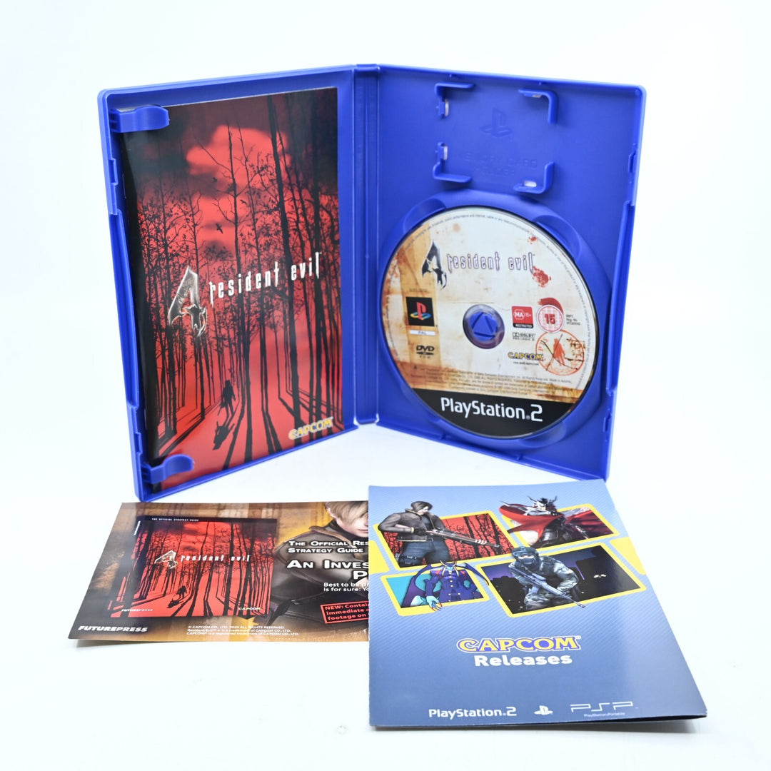 Resident Evil 4 - Sony Playstation 2 / PS2 Game + Manual - PAL - MINT DISC!