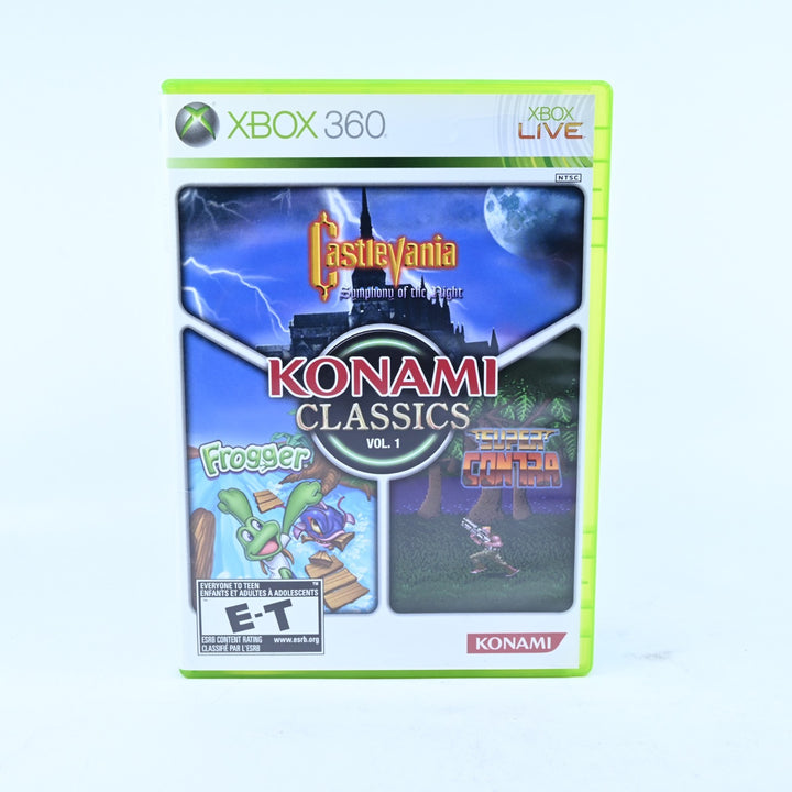 NTSC Konami Classics Collection - Xbox 360 Game + Manual - NTSC-U/C - MINT DISC!